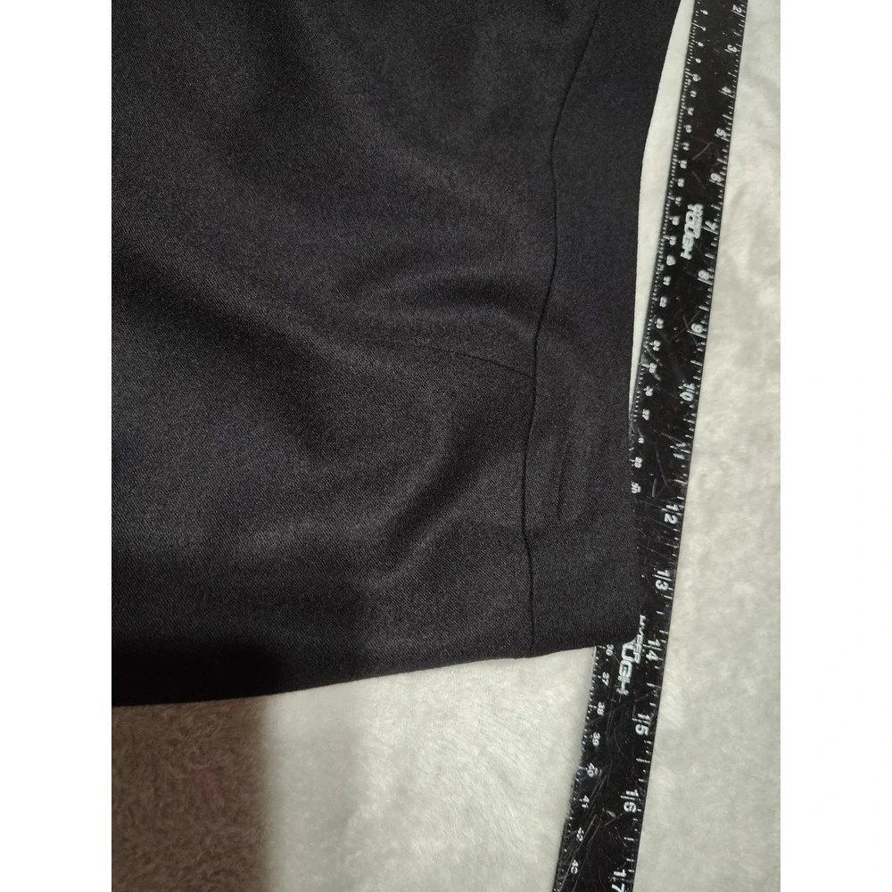 Talbots Wool Skirt Ladies‎ 8 Black Lined Pencil Classic Slit Business Sexy